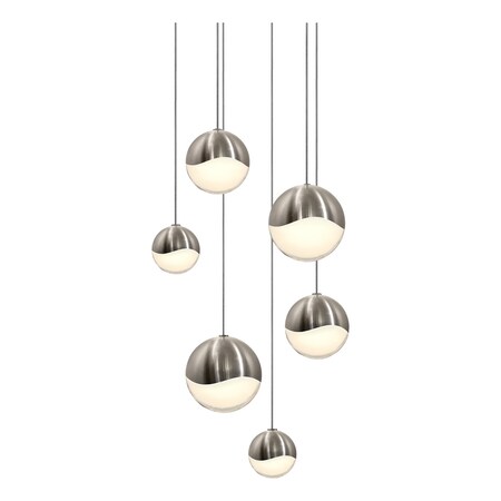 Sonneman 6-Light Round Assorted Led Pen 2915.13-AST
